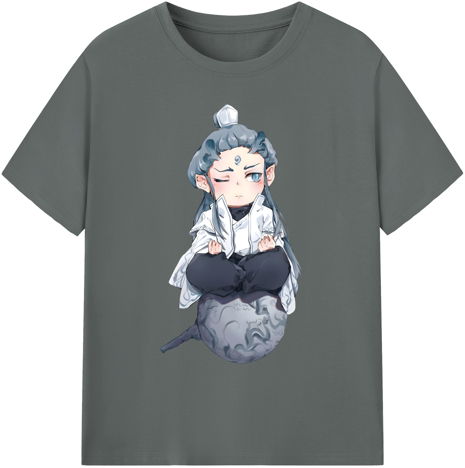 （画像用） Ne Zha 2 ナタ 魔童の大暴れ 綿100％ メンズ半袖Tシャツ｜肌触りやわらか＆通気性